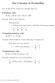 The Calculus of Probability