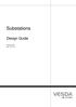 Substations. Design Guide. January, 2010 Doc 11737_00
