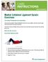 Medial Collateral Ligament Sprain: Exercises