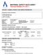 MATERIAL SAFETY DATA SHEET Ferrous Sulfate (7% Fe 2+ )