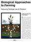 Biological Approaches to Farming