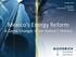 Mexico s Energy Reform A Game Changer in the Nation s History