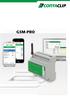 Portal Software GSM-PRO Run LED displays module activity Com LED displays activity on the GSM network GSM-PRO