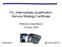 ITIL Intermediate Qualification: Service Strategy Certificate. Webinar presentation 15 April 2009