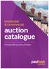 residential & commercial auction catalogue Thursday 28th July 2016 at 5.00pm