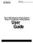 Version 3.2 January 2008. Xerox 4590 Enterprise Printing Systems. Xerox 4110 Enterprise Printing Systems. User. Guide