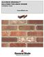 OLD BRICK ORIGINALS KILN-FIRED THIN BRICK VENEER Installation Guide. GeneralShale.com