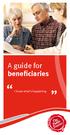 A guide for beneficiaries