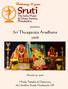 Celebrating 30 years. Sri Thyagaraja Aradhana 2016