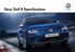 New Golf R Specifications