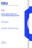 R 95 SAFE AREAS FOR 16:9 TELEVISION PRODUCTION REVISION 1 SOURCE: SP-BHD, SP-QC