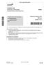 THIS IS A NEW SPECIFICATION. This is a Closed Text examination. No textbooks or sources of information are allowed in the examination room.
