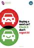 Buying a used car? Check it don t regret it!