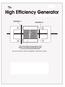 High Efficiency Generator