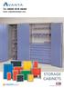 Tel: 0800 975 4933 Sales: sales@avantauk.com STORAGE CABINETS. PREMIERSHIELD anti-bacterial powder coating system. quality products made in the UK