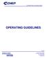 OPERATING GUIDELINES CANADA. 7400 East Danbro Crescent Mississauga, Ontario L5N 8C6 TEL: (905) 790-2437 FAX: (905) 789-4279 www.chep.
