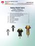 Safety Relief Valve Product Literature & Maintenance Guidelines Revision Jun 2008