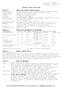 MSDS No: CAR010C5 Issue Date: 25 Aug. 2005 Page: 1 of 5 MATERIAL SAFETY DATA SHEET