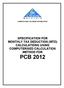 LEMBAGA HASIL DALAM NEGERI MALAYSIA SPECIFICATION FOR MONTHLY TAX DEDUCTION (MTD) CALCULATIONS USING COMPUTERISED CALCULATION METHOD FOR PCB 2012