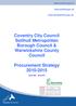 Coventry City Council Solihull Metropolitan Borough Council & Warwickshire County Council