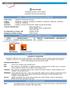 MATERIAL SAFETY DATA SHEET Cobalt(II) Chloride Hexahydrate