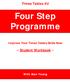 Times Tables 4U Four Step Programme Improve Your Times Tables Skills Now Student Workbook With Alan Young