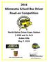 2016 Minnesota School Bus Driver Road-eo Competition