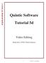 Quintic Software Tutorial 5d