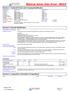 Material Safety Data Sheet - MSDS