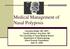 Medical Management of Nasal Polyposis
