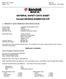 MATERIAL SAFETY DATA SHEET Kendall DEXRON-III/MERCON ATF