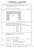 11+ Mathematics - Sample Paper.