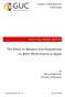 The Effect of Mergers and Acquisitions on Bank Performance in Egypt