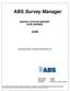 ABS Survey Manager SURVEY STATUS REPORT (FOR OWNER) GYRE REGISTERED OWNER : TDI-BROOKS INTERNATIONAL INC.