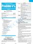 SPECIMEN. ProGibb 4% Plant Growth Regulator. Solution. For Agricultural Use For Organic Production