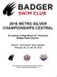 2016 METRO SILVER CHAMPIONSHIPS CENTRAL