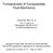 Fundamentals of Compressible Fluid Mechanics