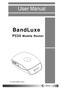 User Manual. BandLuxe