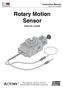 Instruction Manual Manual No. 012-06053B. Rotary Motion Sensor. Model No. CI-6538