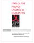 STATE OF THE HIV/AIDS EPIDEMIC IN CHARLESTON