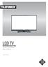 LCD TV. Bedienungsanleitung MODE D EMPLOI L32H125A3