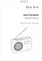 DAB & FM RADIO Installation Manual