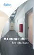 fr fire retardant MARMOLEUM