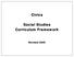 Civics. Social Studies Curriculum Framework. Revised 2006