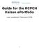 Guide for the RCPCH Kaizen eportfolio