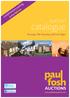 complimentary parking at the Park Inn auction catalogue Thursday 10th December 2015 at 5.00pm @PFoshAuctions www.paulfoshauctions.