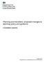 Planning and travellers: proposed changes to planning policy and guidance