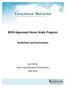 BESE-Approved Home Study Program. Guidelines and Instructions