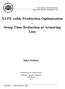 XLPE-cable Production Optimization. Setup Time Reduction at Armoring Line. Björn Hedlund