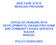 NEW YORK STATE MEDICAID PROGRAM OFFICE OF PERSONS WITH DEVELOPMENTAL DISABILITIES HOME AND COMMUNITY BASED SERVICES WAIVER MANUAL